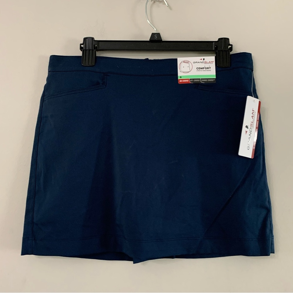 NEW WOMENS GRAND SLAM MOTIONFLOW WOVEN GOLF SKORT MULTIPLE SIZES